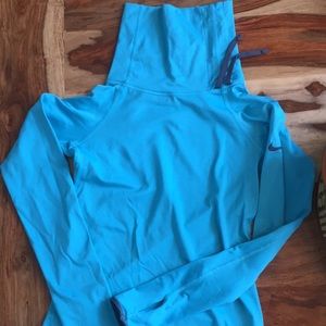 Nike Pro Funnel Neck Hooded Athletic Top
